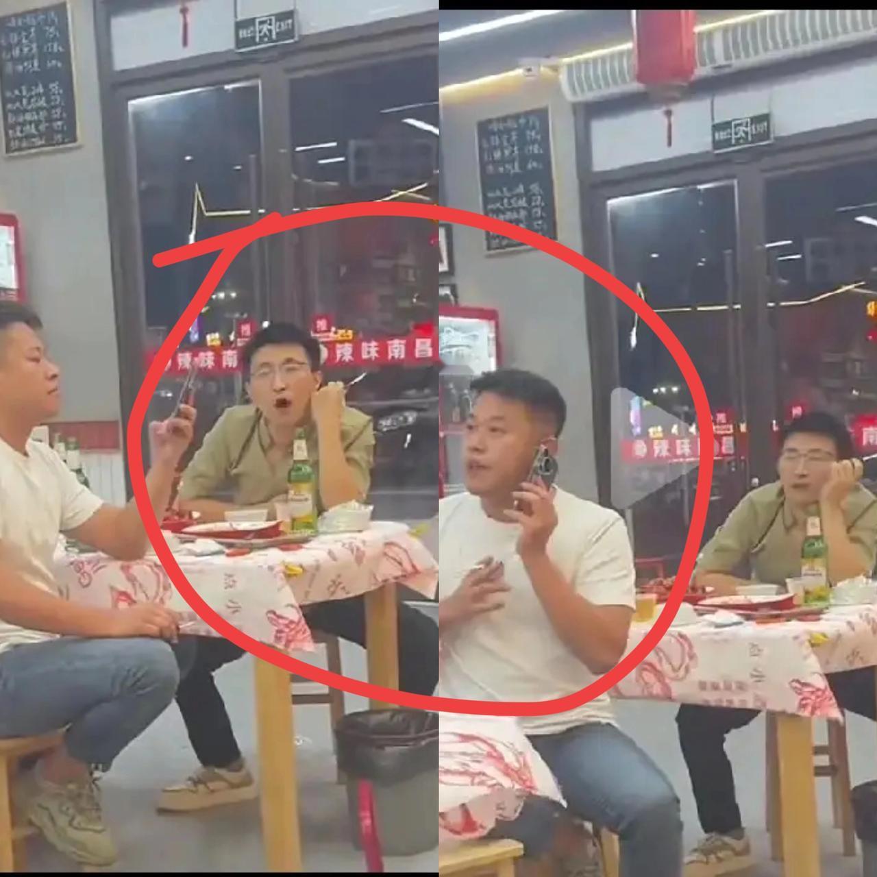 家人们快看！
江西南昌这俩男的真是把“嚣张”俩字玩明白了，现在彻底傻眼了吧！
 
