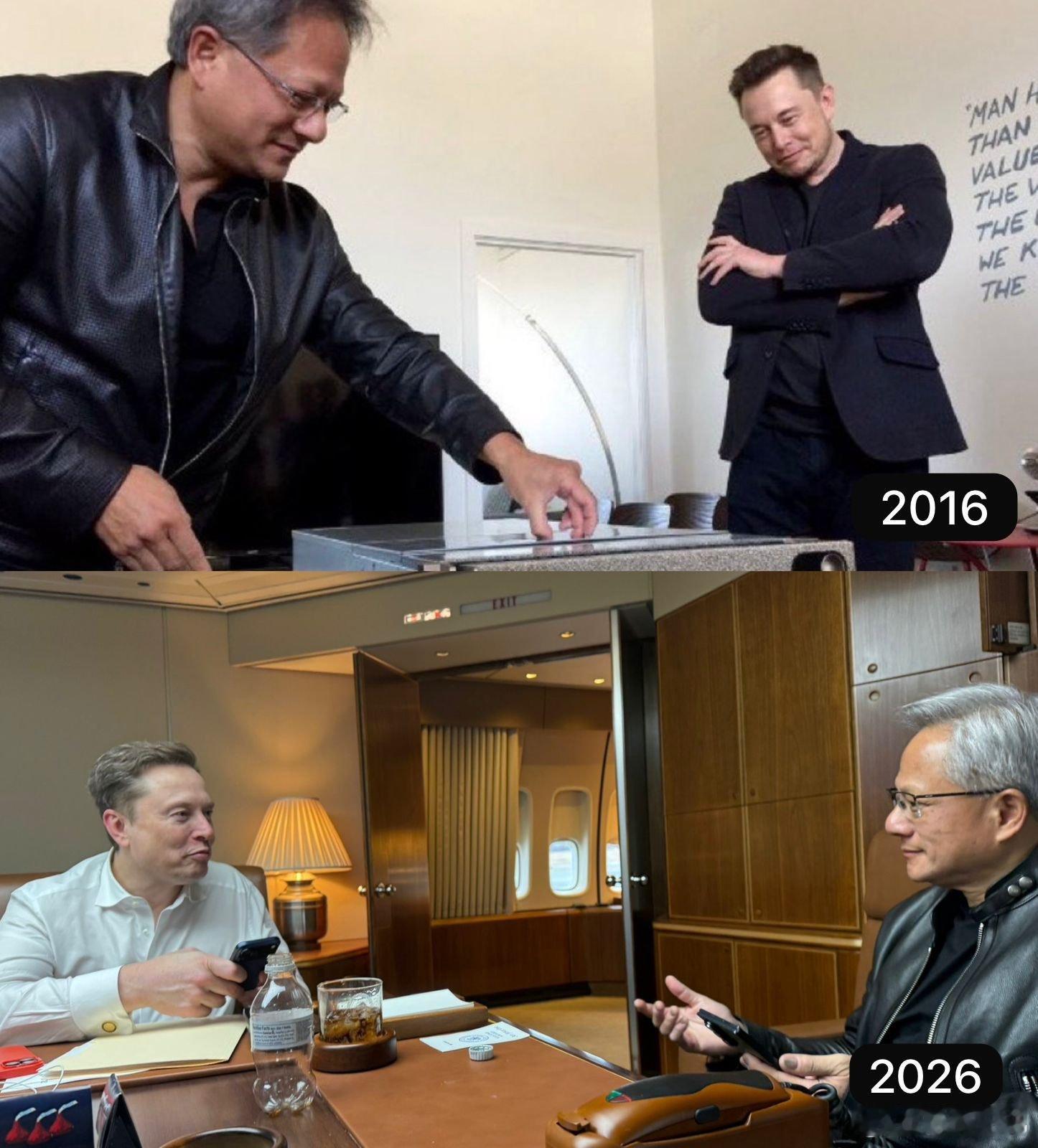 十年 马斯克与黄仁勋 