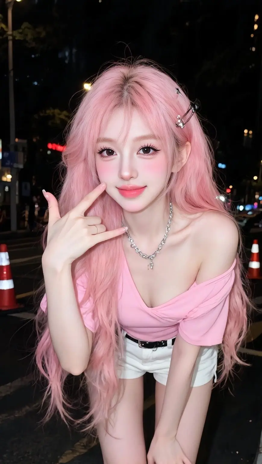 AI粉发街拍 随变ai随便玩 ai创作 玩法合伙人计划 我在拍特效