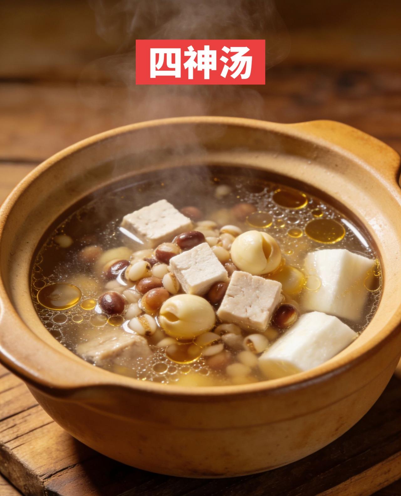 材料，茯苓，莲子，芡实，山药

1.：泡好的茯苓、莲子、芡实沥干；鲜山药去皮切滚