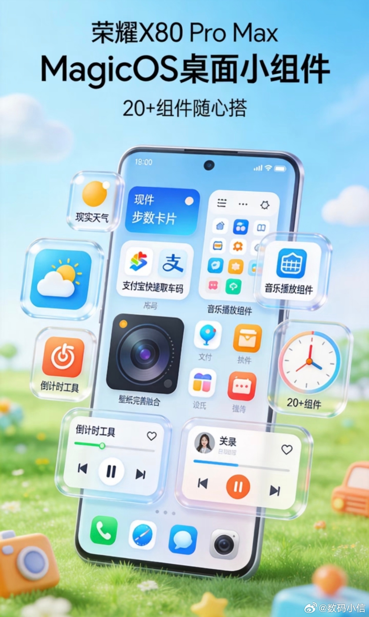 MagicOS月月新荣耀magicos 荣耀X80 Pro Max的MagicO