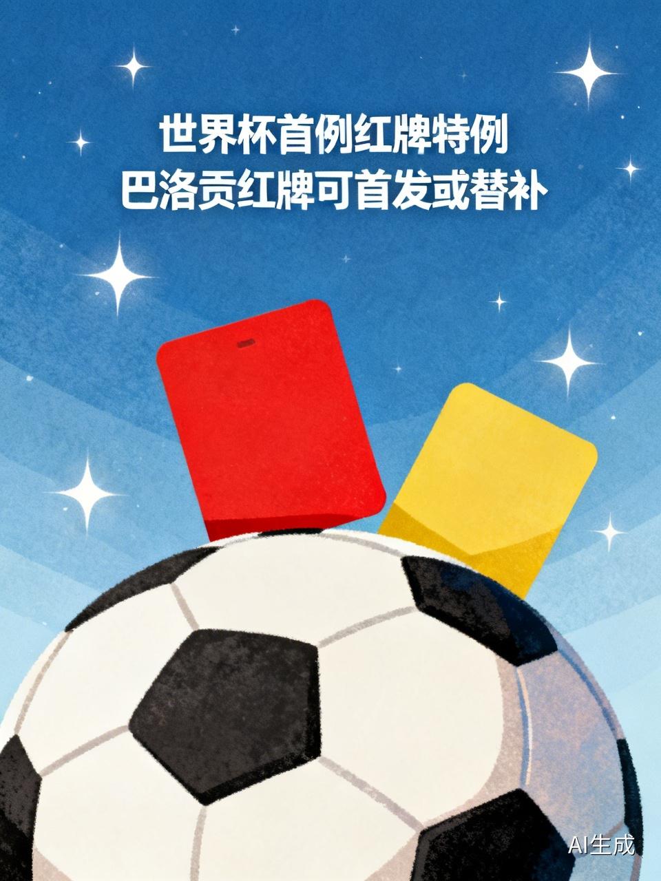 国际足协官方确认，
大名单有效，
世界杯出线新规 足球赛红牌 世界杯红牌记录 喀