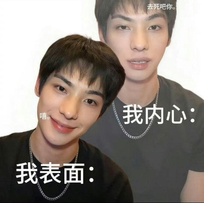 颜安剧抛脸被剧抛弃的脸横屏剧里像刚通宵打完游戏的社畜，线下见面会秒变撕开漫画走出
