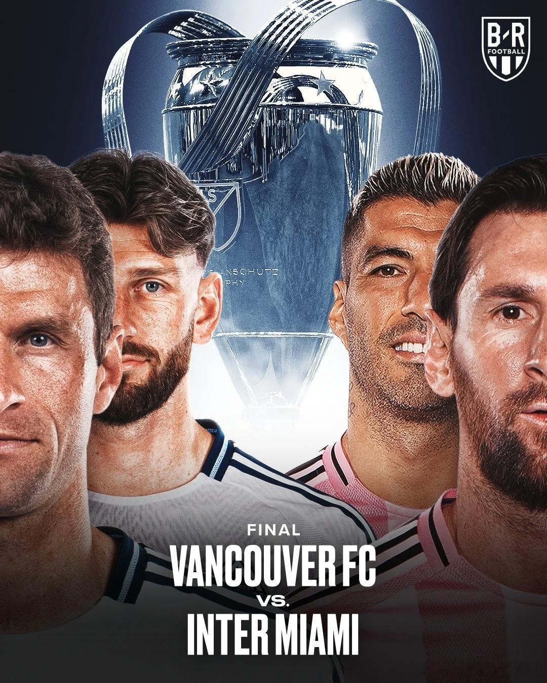 迈阿密国际和温哥华白浪会师MLS总决赛，争夺2025年度冠军🏆 