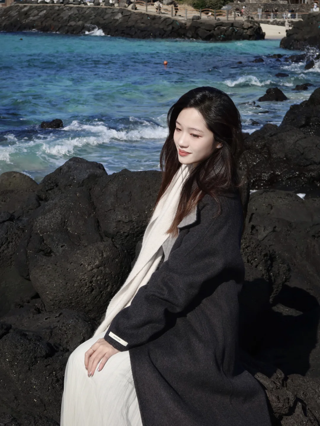 Hello Jeju🍊❄️冬天的海