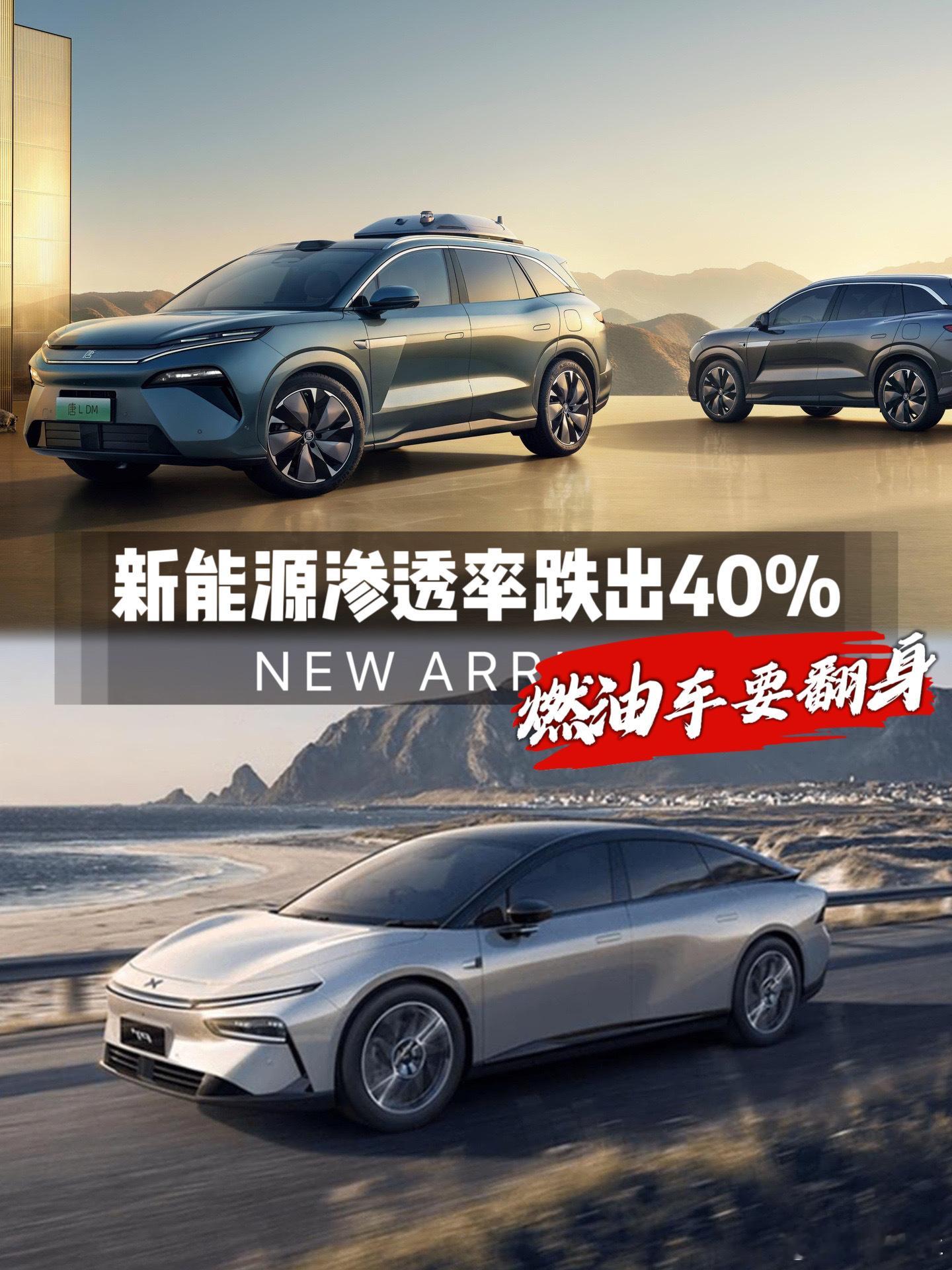 补贴退坡欧盟解绑，新能源渗透率不及去年同期，燃油车要翻身2026年开年的车市数据