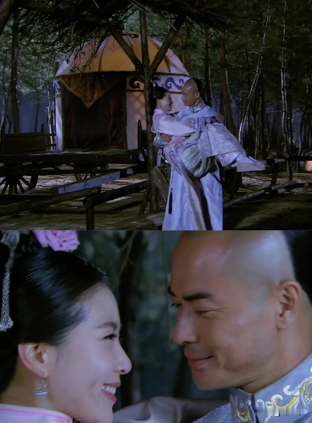 八阿哥没有上帝视角，不知道历史结果，所以不清楚若曦为何逼他做选择。

他觉得和若