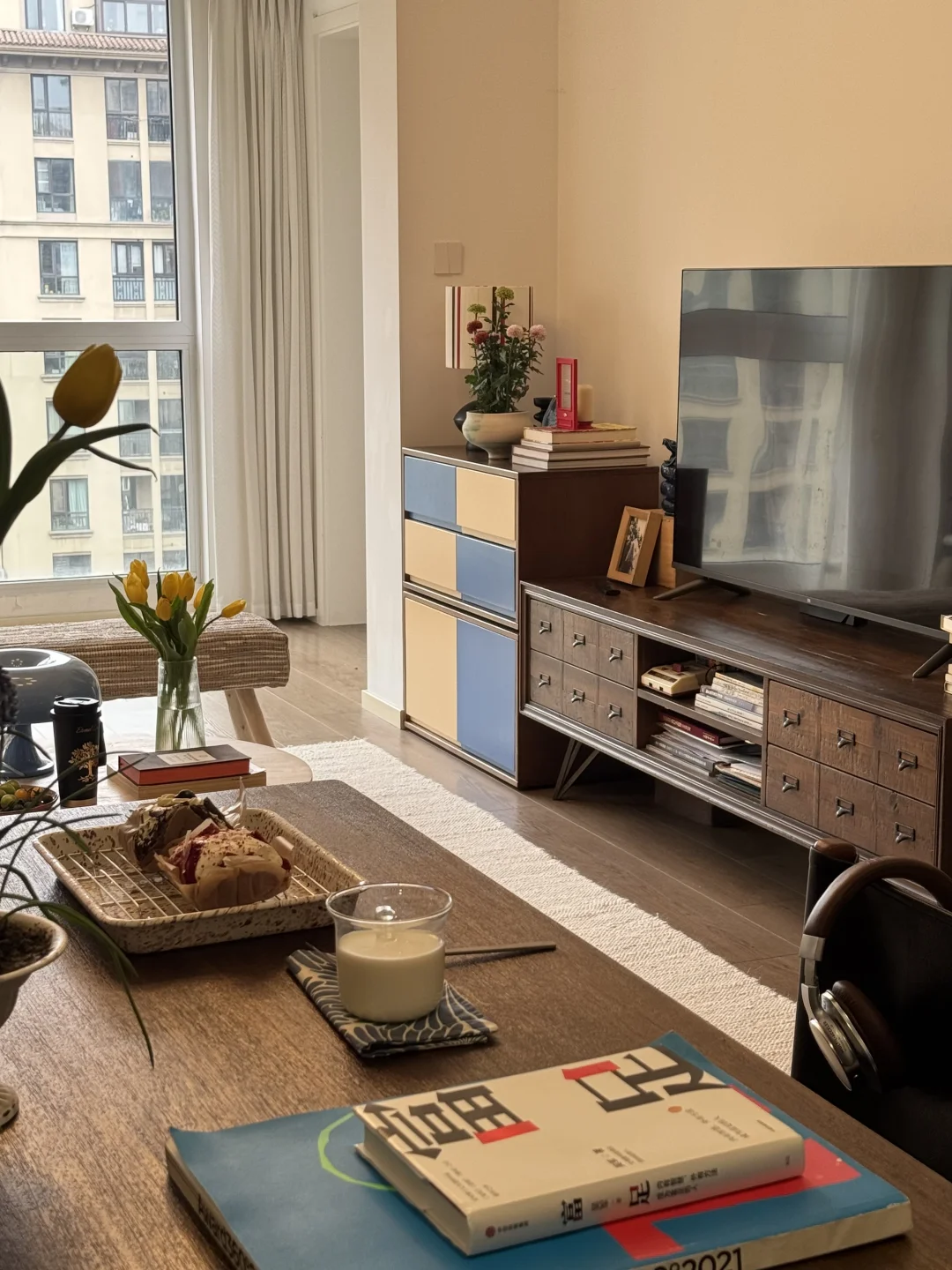 回家了，幸福就是眼前的样子☺️