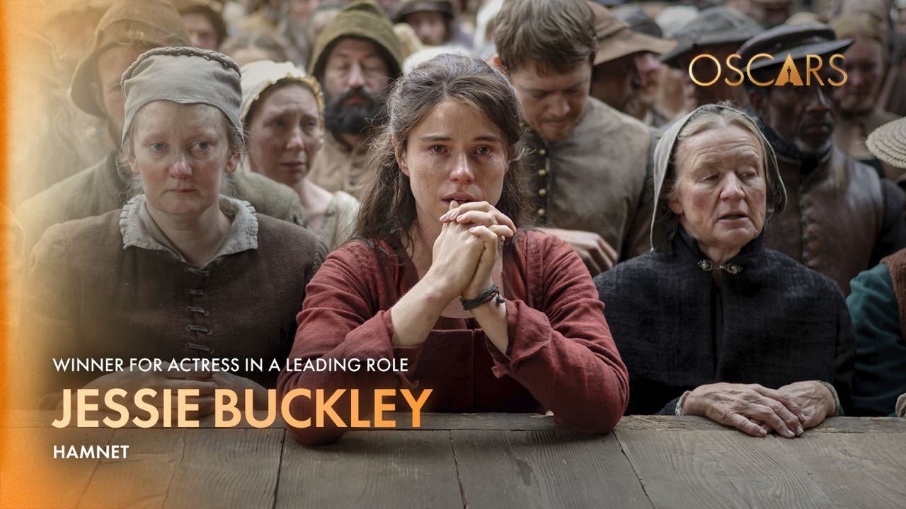 巴克利奥斯卡影后杰西·巴克利《哈姆奈特》，实至名归！ 