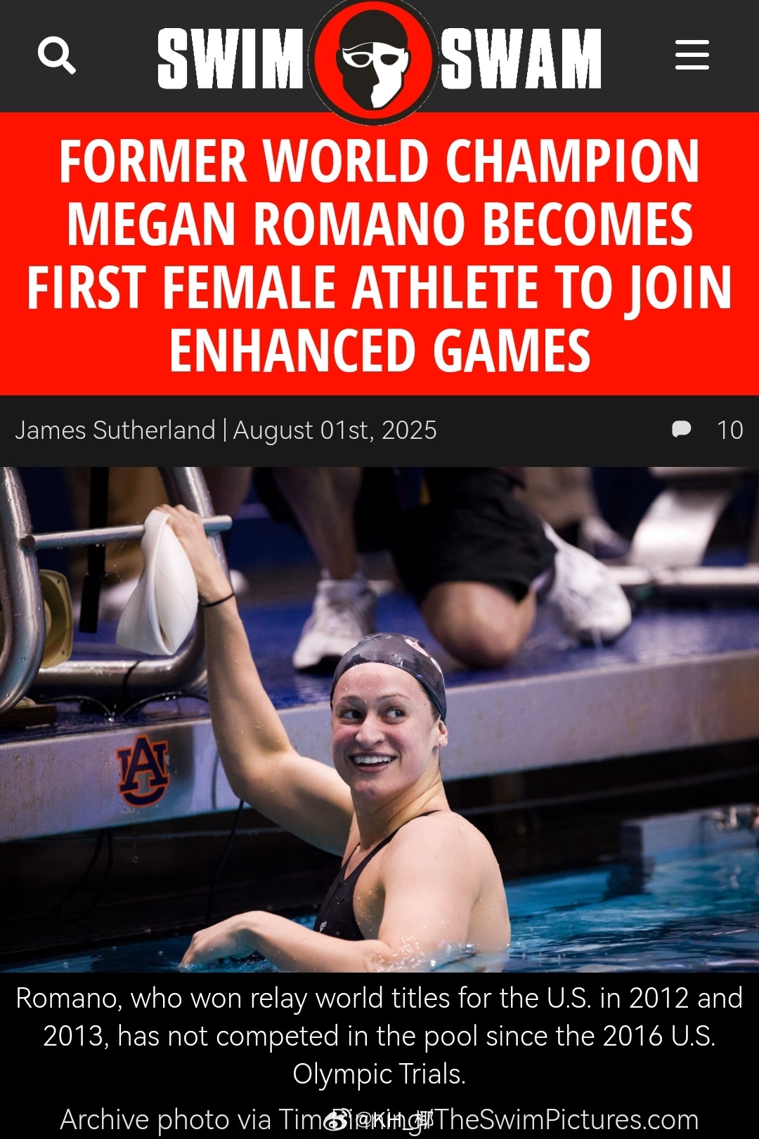 又有新成员加入魔鬼运动会，还是首位女选手，难评[吃瓜] Megan Romano
