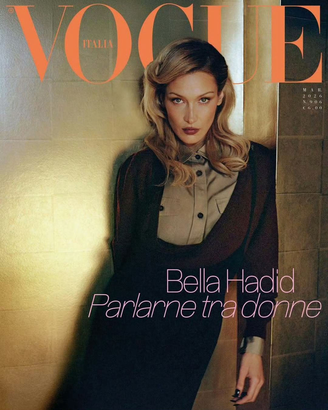 意大利版Vogue 上半年封面一览：一月刊Laura Mattarella Va