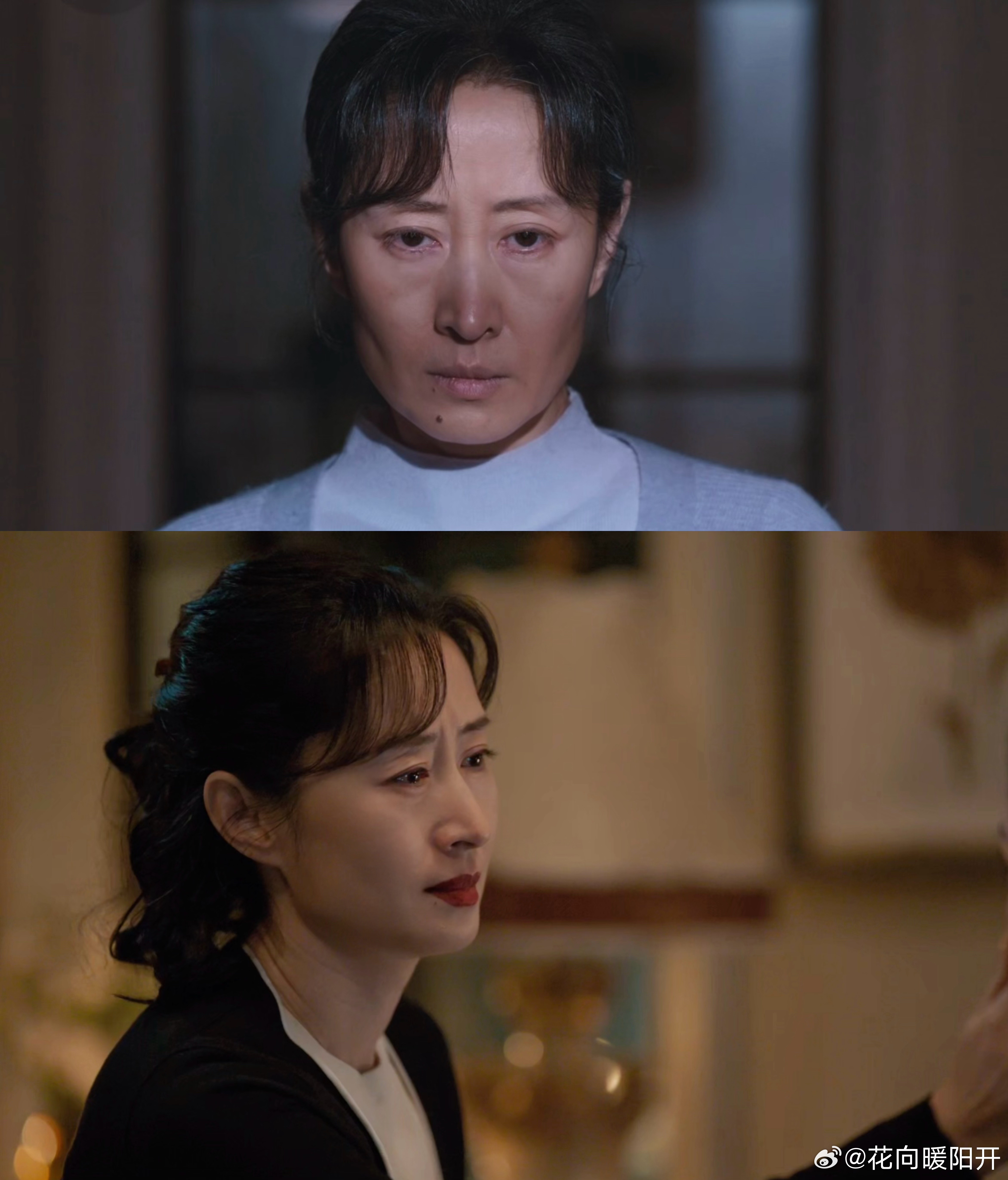 刘敏涛笑得比哭还吓人 虽然刘敏涛的这个角色是爱自己女儿的，但是令大家更为印象深刻