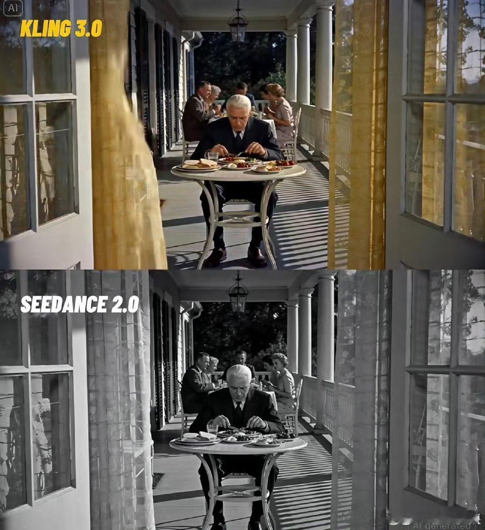 Seedance2.0和Kling3.0视频对比乌合麒麟评可灵与seedance