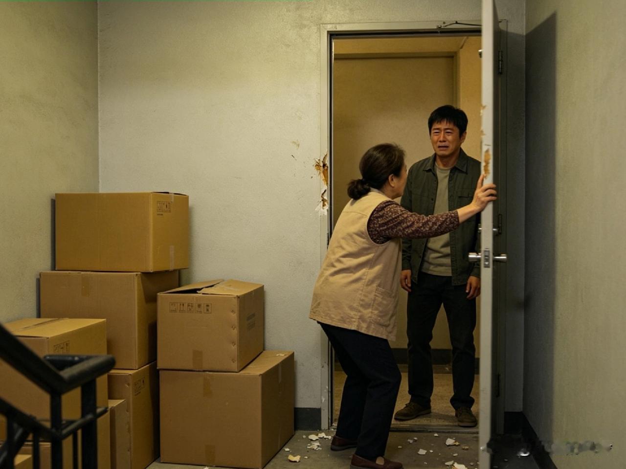 楼下阿姨捡纸箱上瘾，我好心帮她堆阳台，第二天她找上门让我赔三千块！

我家楼下阿