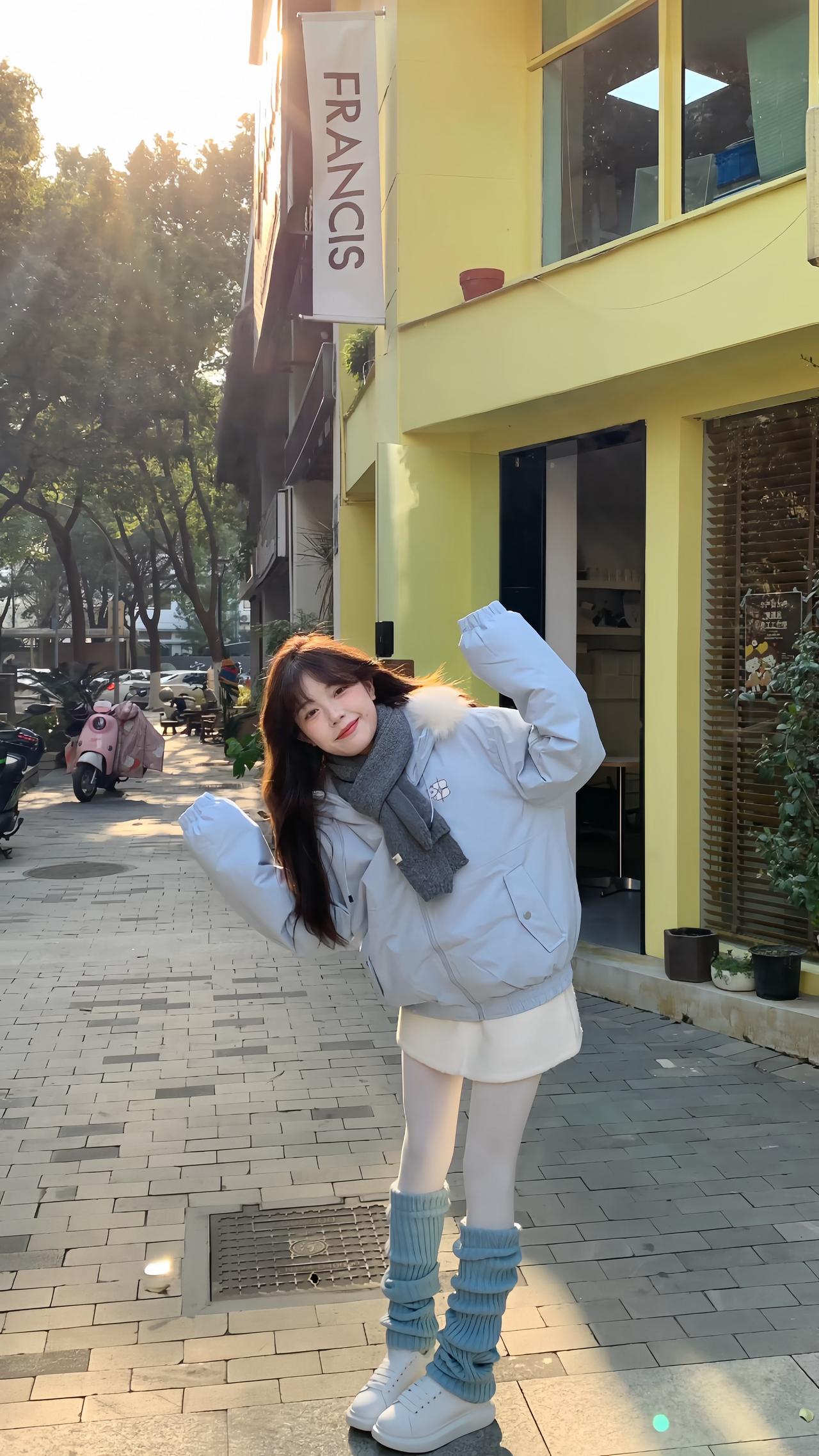 穿搭分享 如果你惹毛了我我就变得毛绒绒了