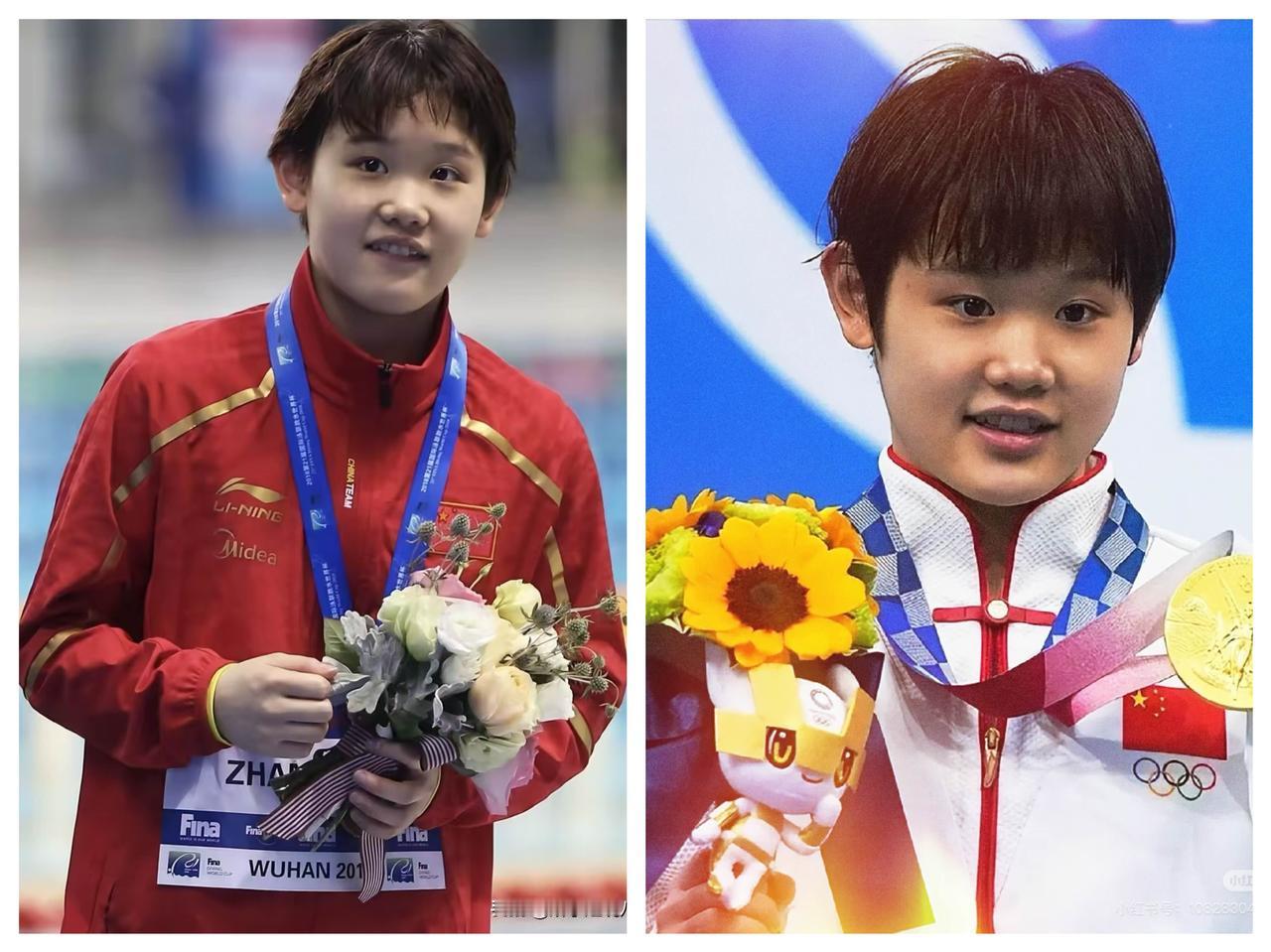 不仅全红婵没想到，
估计连陈芋汐也没想到，
年纪轻轻的张家齐居然做出这样的决定！