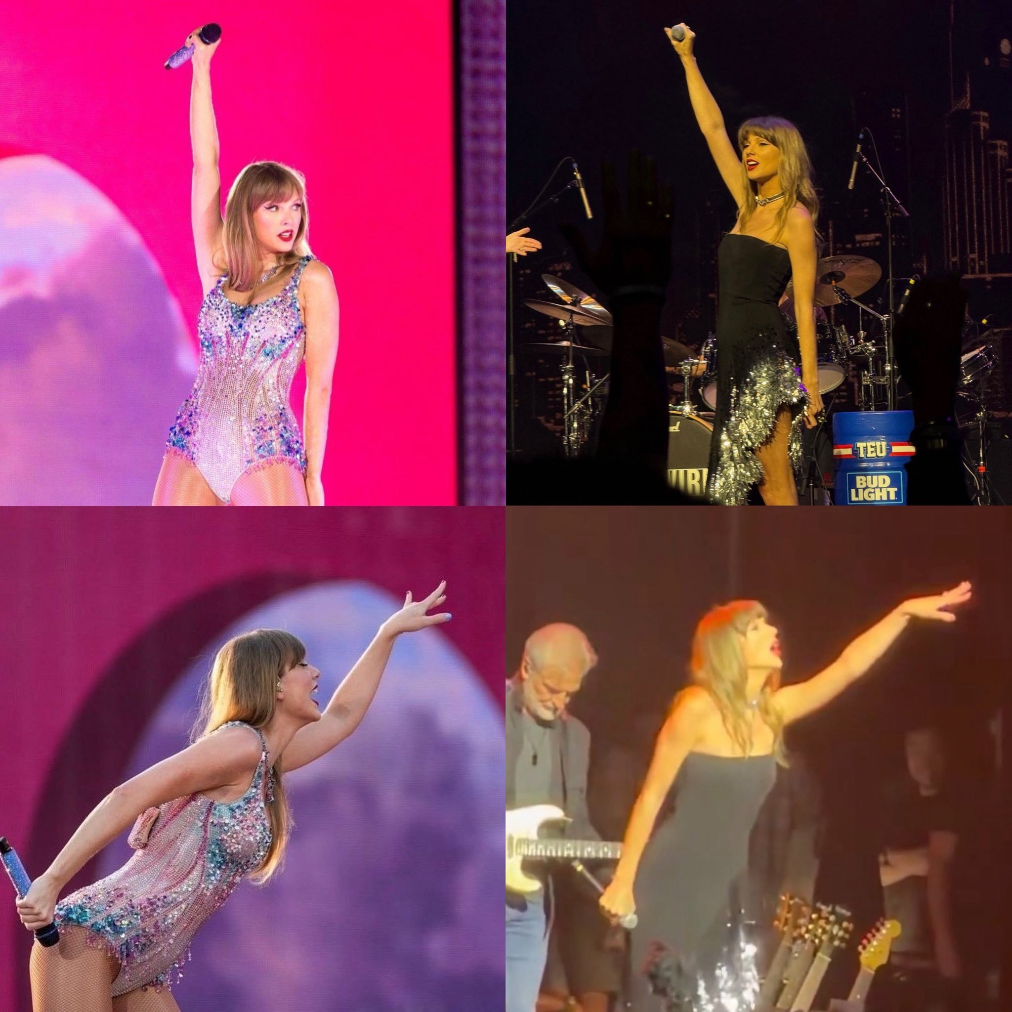 霉霉对时代巡演的动作已经形成肌肉记忆…The Eras Tour我们想念你🥲 