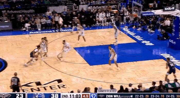 普尔又又又被帽了！欢迎回到狂野西部！
在今天NBA季前赛鹈鹕与魔术的第二节比赛中
