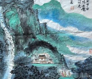 贫道子诗词《破丹青》洛阳纸贵艺不贵，流于浮华闹尘喧。修行道义出本性，灵魂叩问何虚