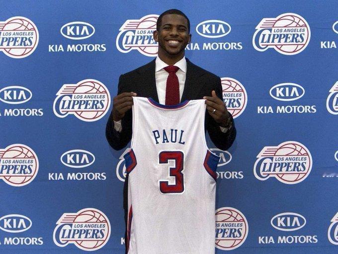 保罗加盟快船 最后一个赛季！CP3回家了。 ​​​