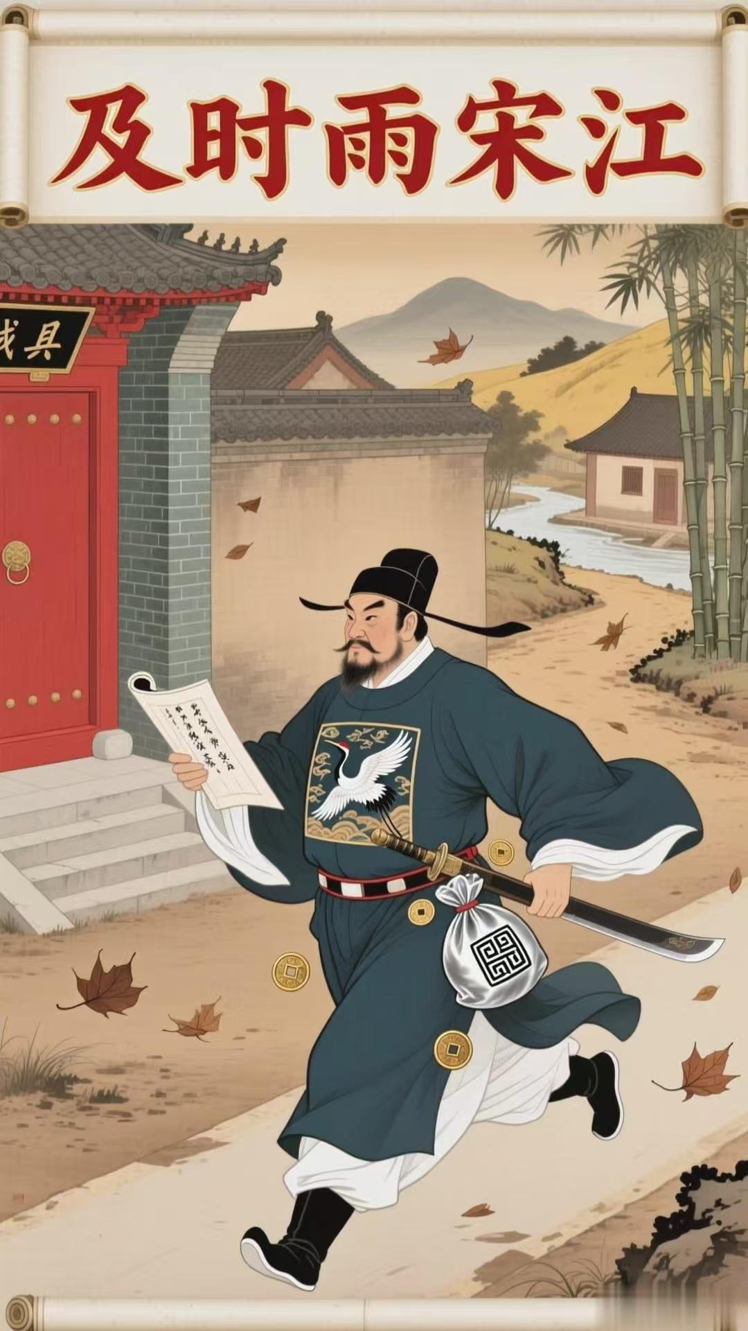 宋江究竟是英雄还是叛徒？读懂他的一生，才知水浒最扎心真相
 
有人敬他及时雨，仗