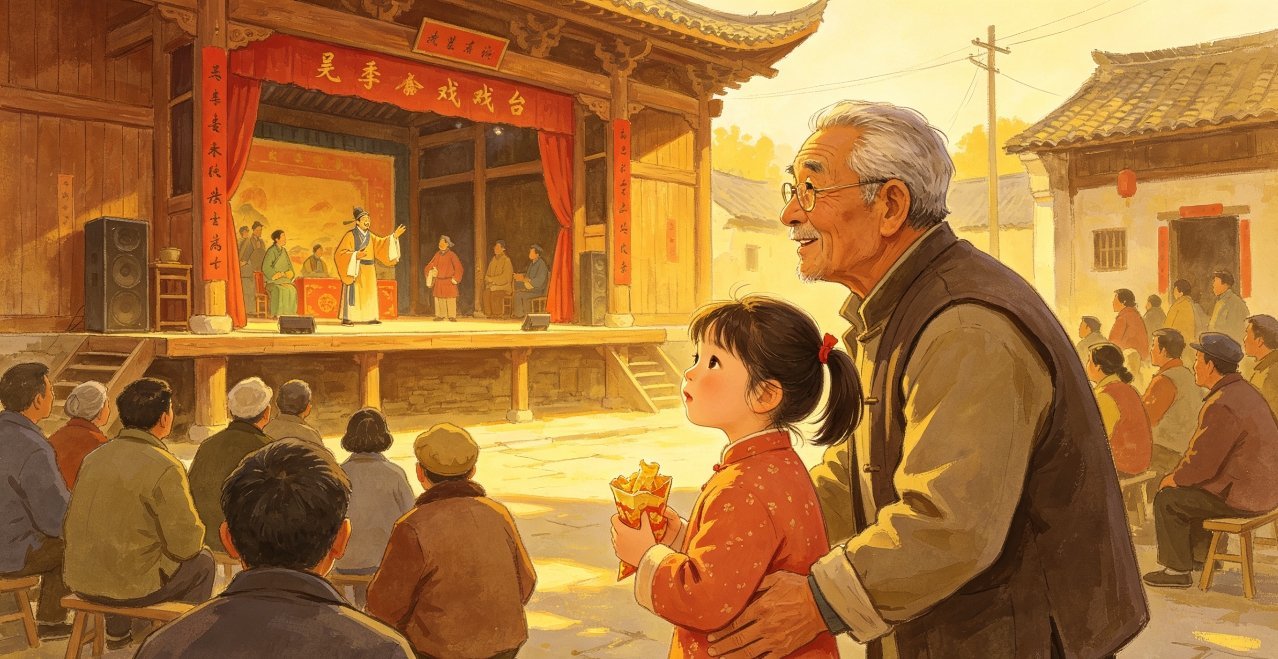 微小说微小说大赛 ｜烟火剧场 《藏在乡村里的戏台》–白面包椰子        五