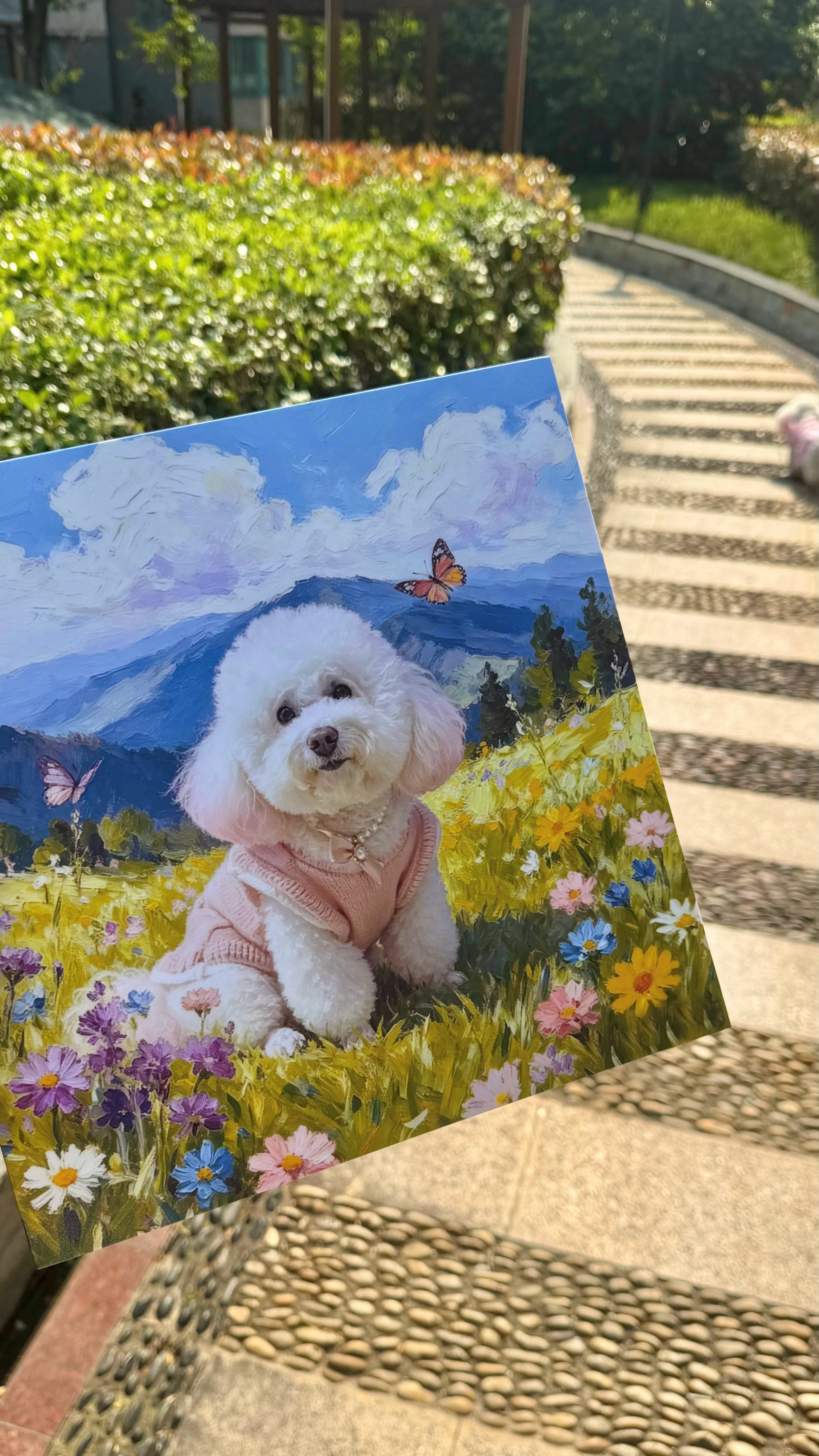 出门打印了一只3D小狗 