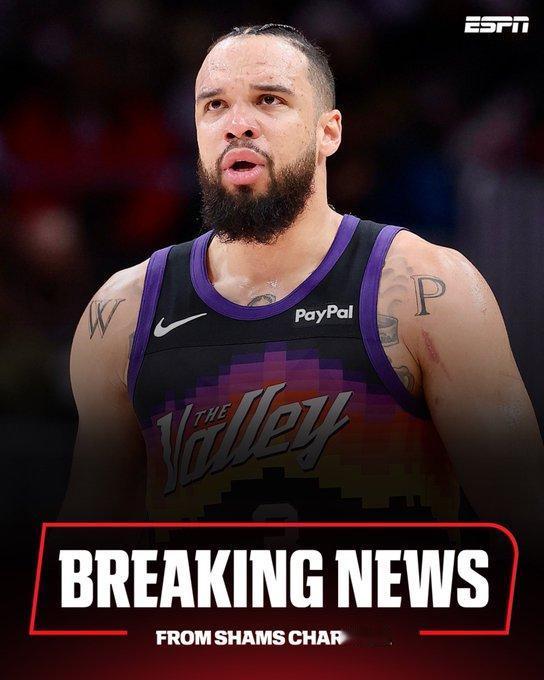 消息人士透露，狄龙-布鲁克斯左手骨折将缺席比赛。医生将开会商讨出复出时间表。狄龙