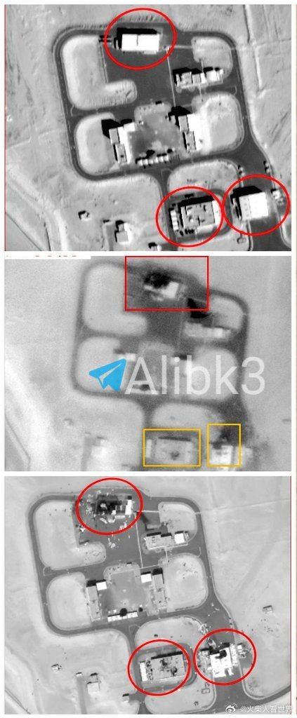 阿联酋的“萨德”反导系统基地在最近几天遭到了伊朗的新一轮打击。卫星图像如今显示，