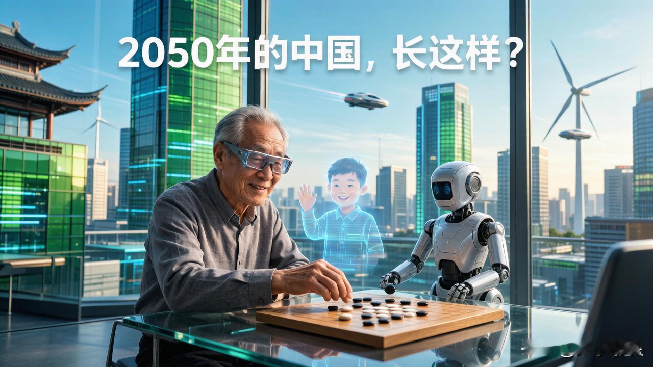 2050年的中国，长这样？看完第2条扎心了，第10条太提气！

2025年刚破1