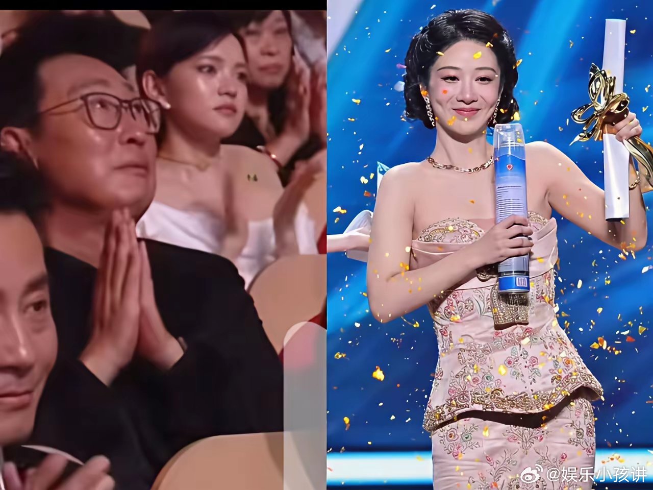 看到杨紫获得视后后，我发现了一个事情，那就是，曾经演过紫妹的爸爸林永健老师真的很