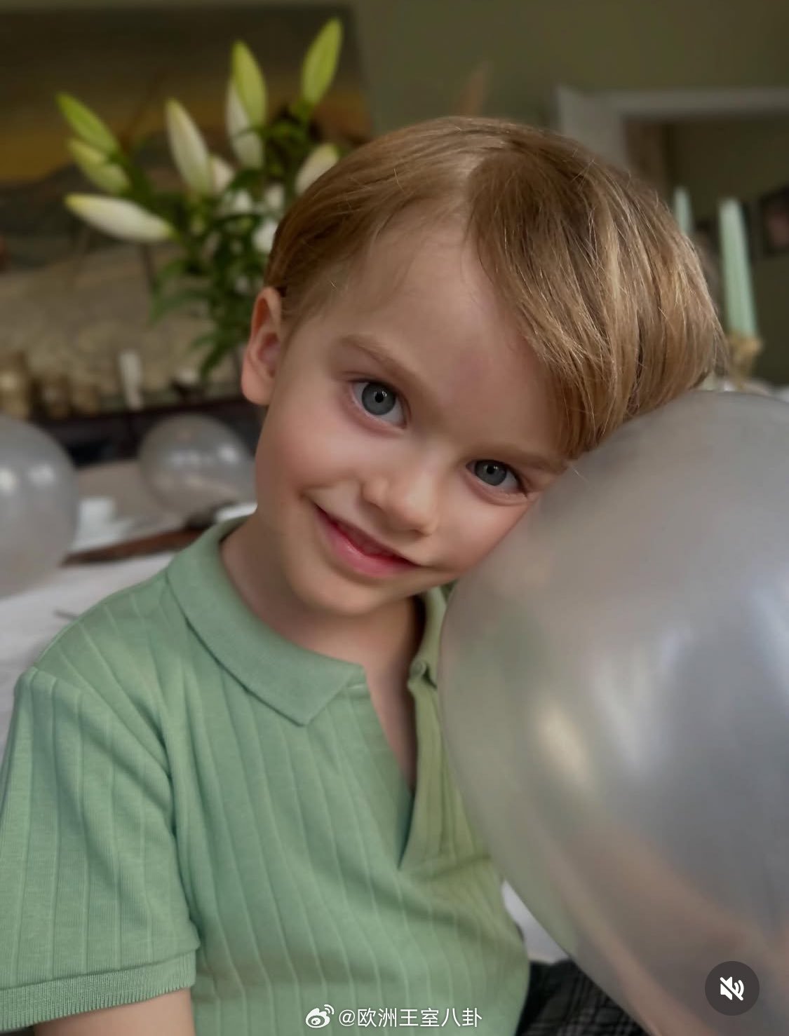 3.26 瑞典朱利安王子庆祝5岁生日，卡尔-菲利普三儿子，也是跟亲妈一个样 