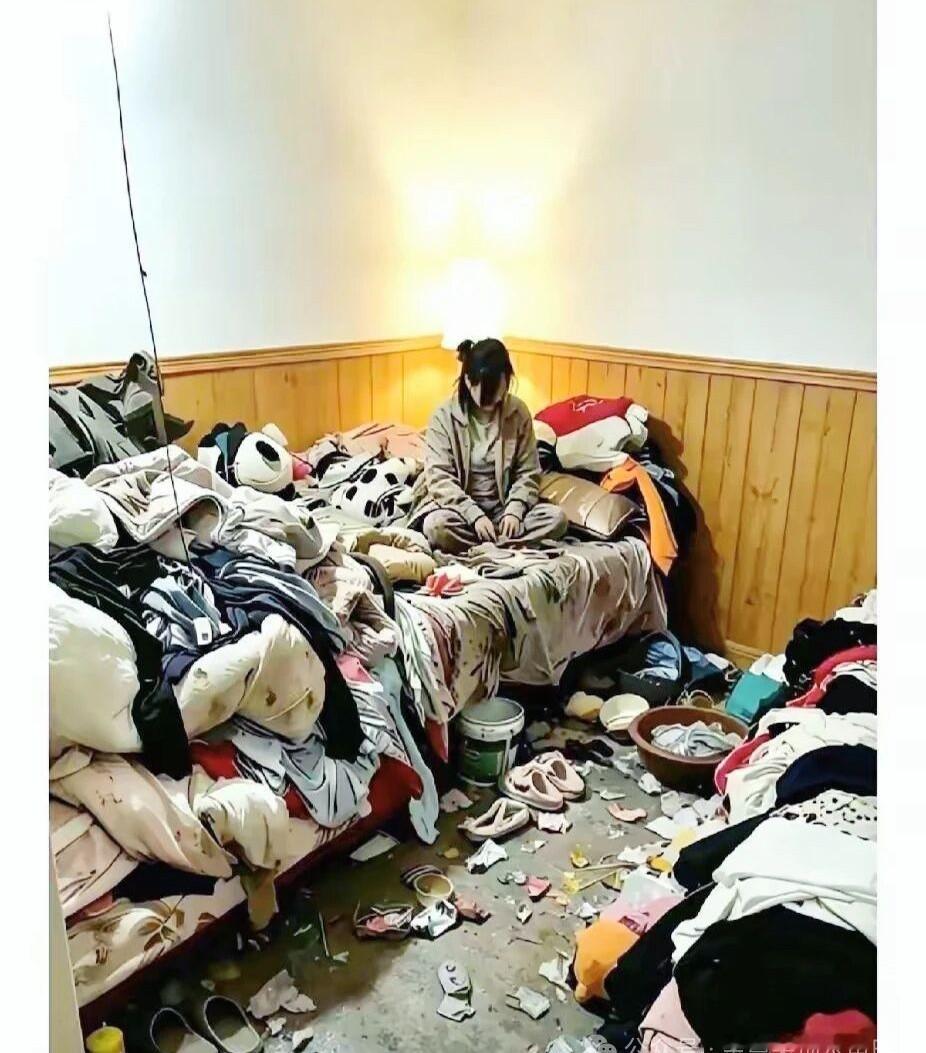 这样的女人给你做老婆，你愿意吗？她身上几乎看不到任何优点，被子不叠，衣服不洗，垃