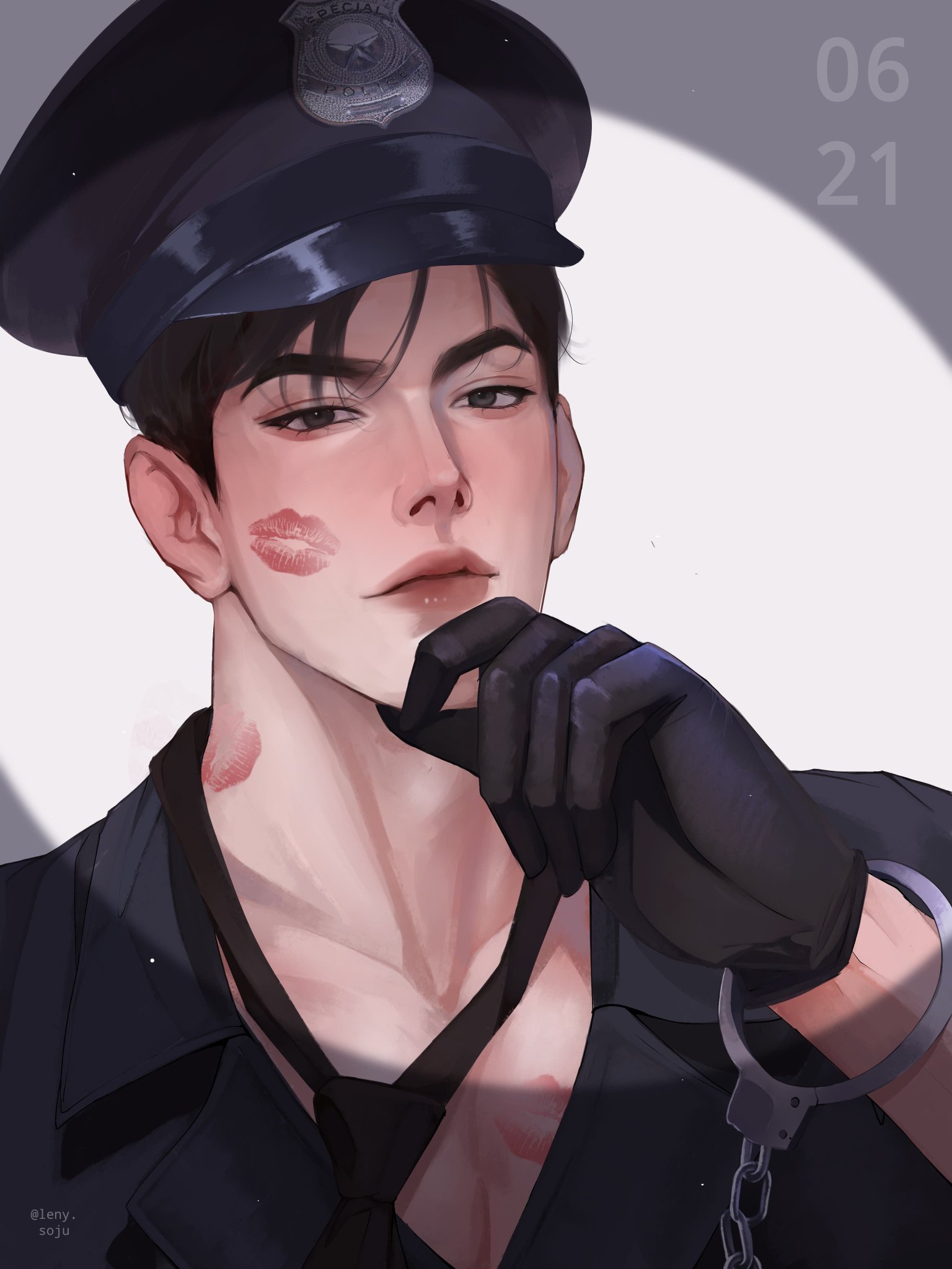 韩漫魔咒魔咒 生日快乐周宰京🎂小金亶的礼物在脸上是吧cr  leny_soju