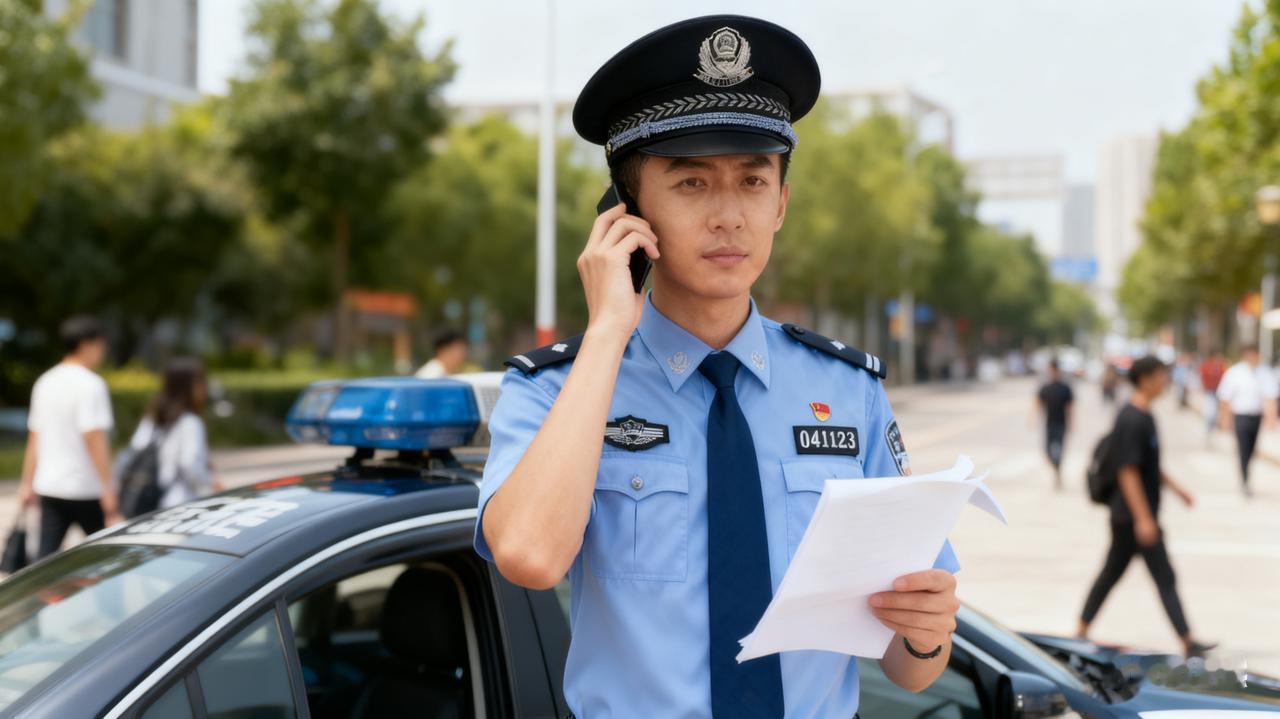 警察突然找我。

接到一个电话，你是某某某吗？

他知道我名字？！

我惊讶，我