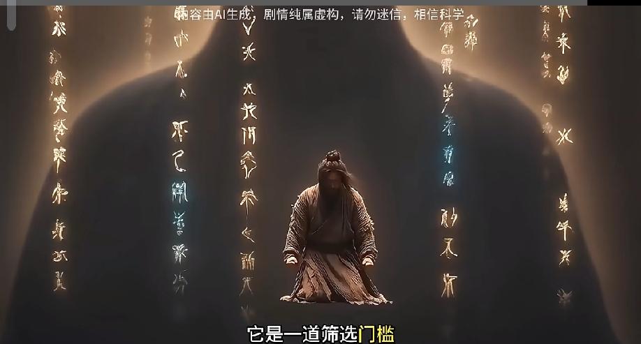 神话看多了，一直推送!原来人族也有蜕皮，但需要到180岁才会迎来脱皮。蜕皮完成后