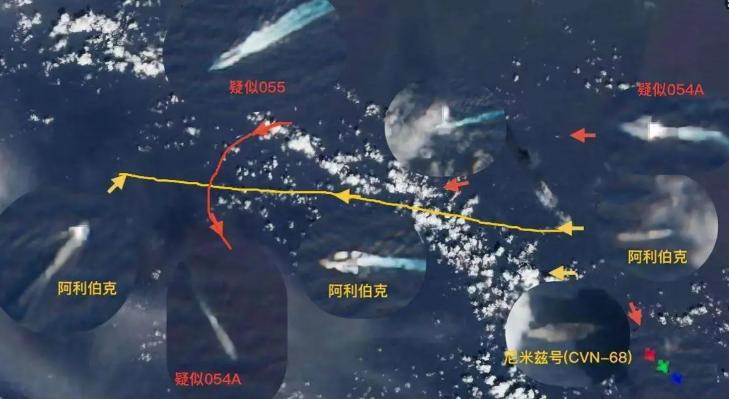 南海突然传出大动静！美军无人艇藏身吕宋岛附近海域，悄悄靠近中国052D驱逐舰，距