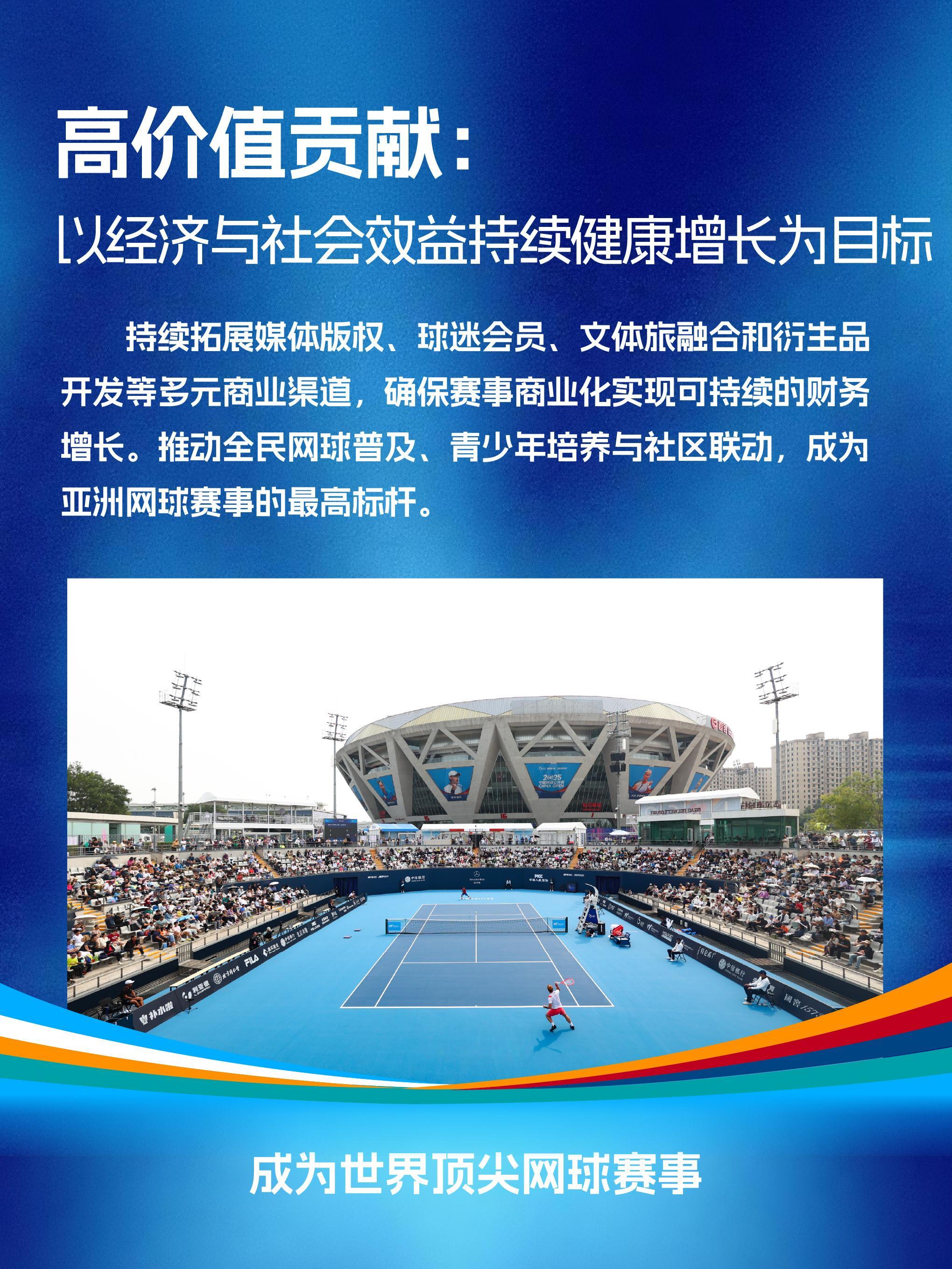 中网中网战略新蓝图 中国网球公开赛中长期发展战略重磅发布：“成为世界顶尖网球赛事