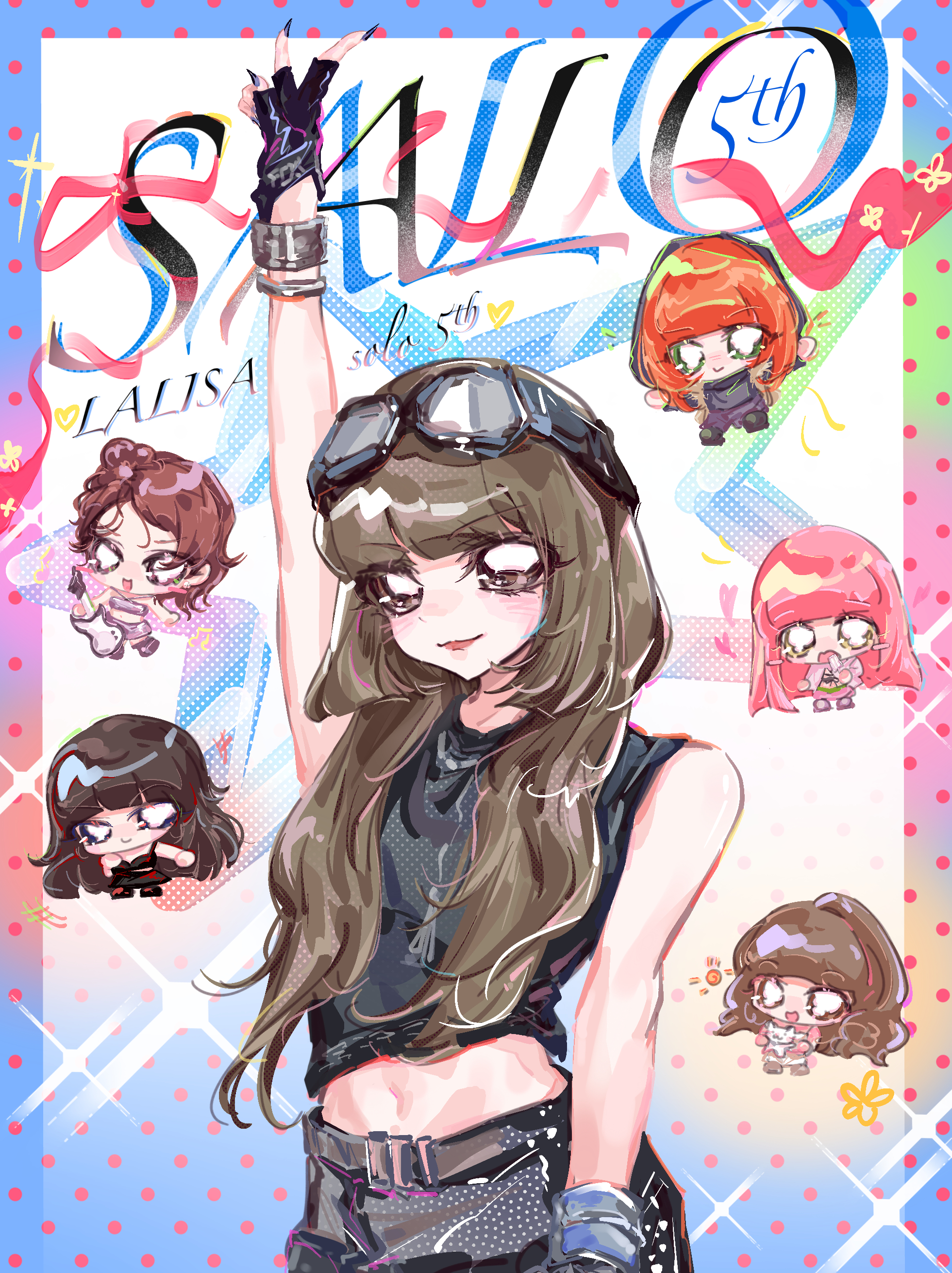 LISA💛LISA SOLO出道五周年五年的时间缓缓流淌将那一日的锋芒镌刻成永