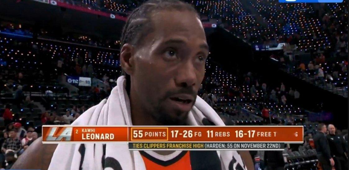 ▲要并列就并列登子，现役单场双双砍下55分的组合