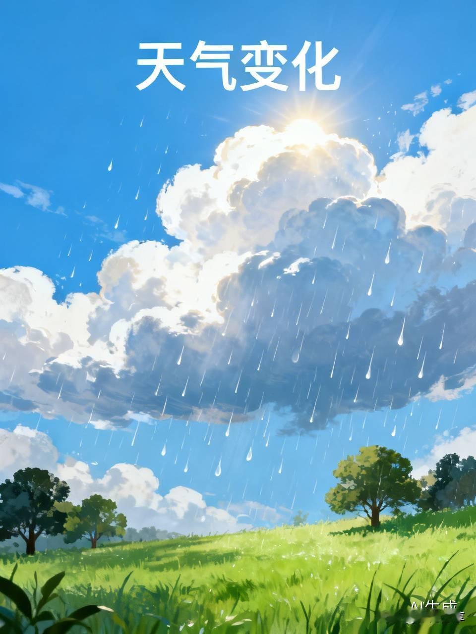 今天突然变冷，明明是大晴天却又乌云密布下起雨来，为什么现在的天气预报不准确了。
