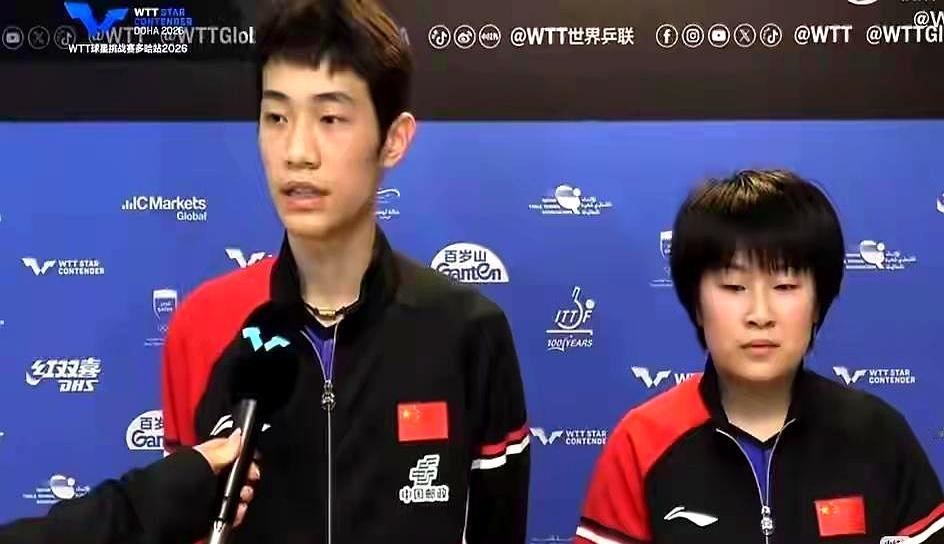 多哈球星赛开打，国乒首日就挨闷棍。
 

女单：何卓佳被自家小师妹朱梓予掀翻，资