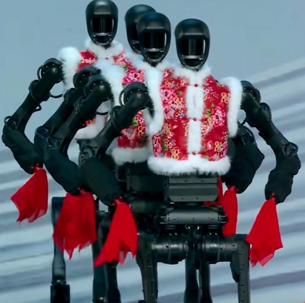 偶尔一个就可以了，太多了，让人生厌，我们人类缺这样的机器人演绎吗?有点无聊！