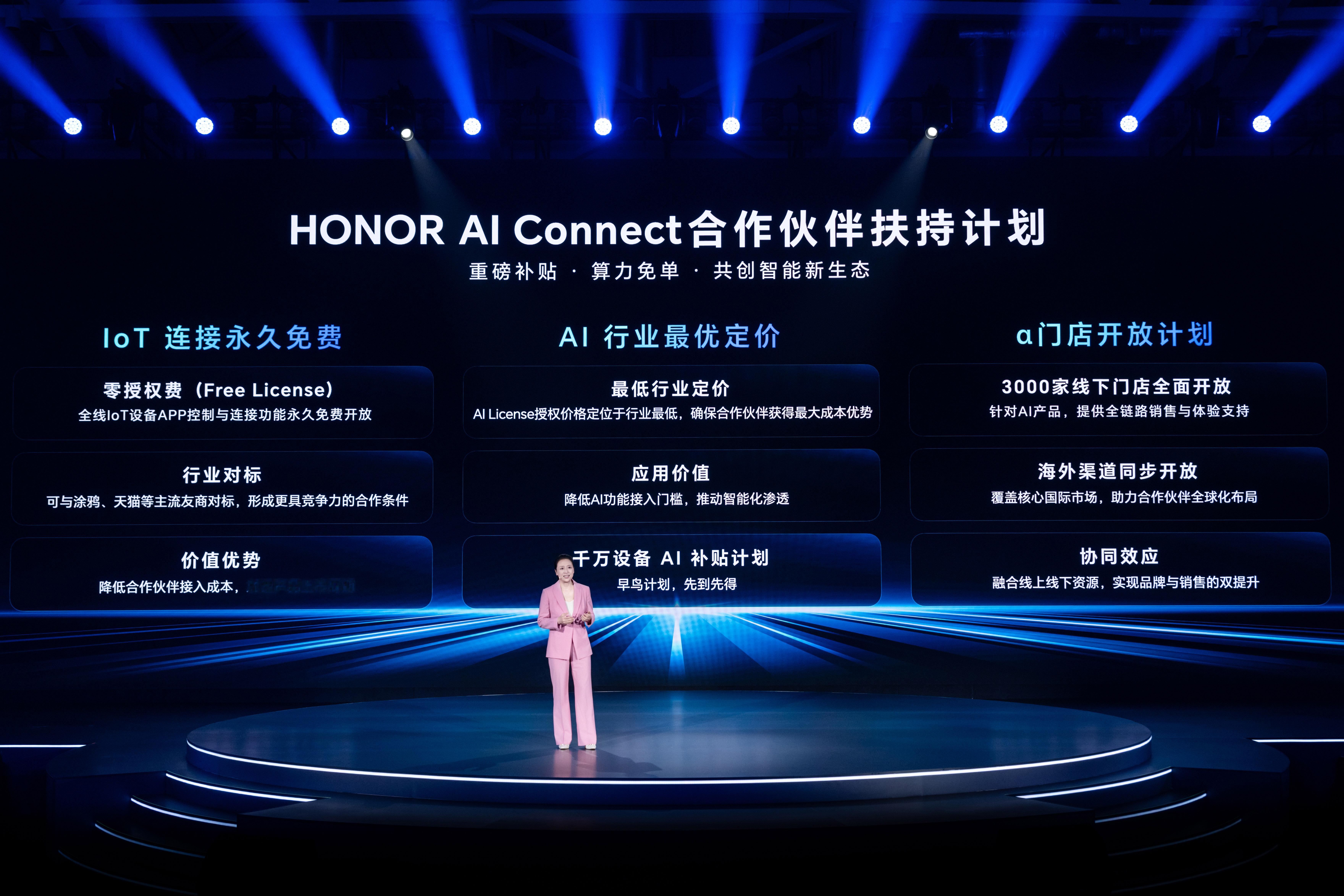 HGDC2025一个平台，三项赋能，N个产业集群，简单来说，就是荣耀通过一个HO
