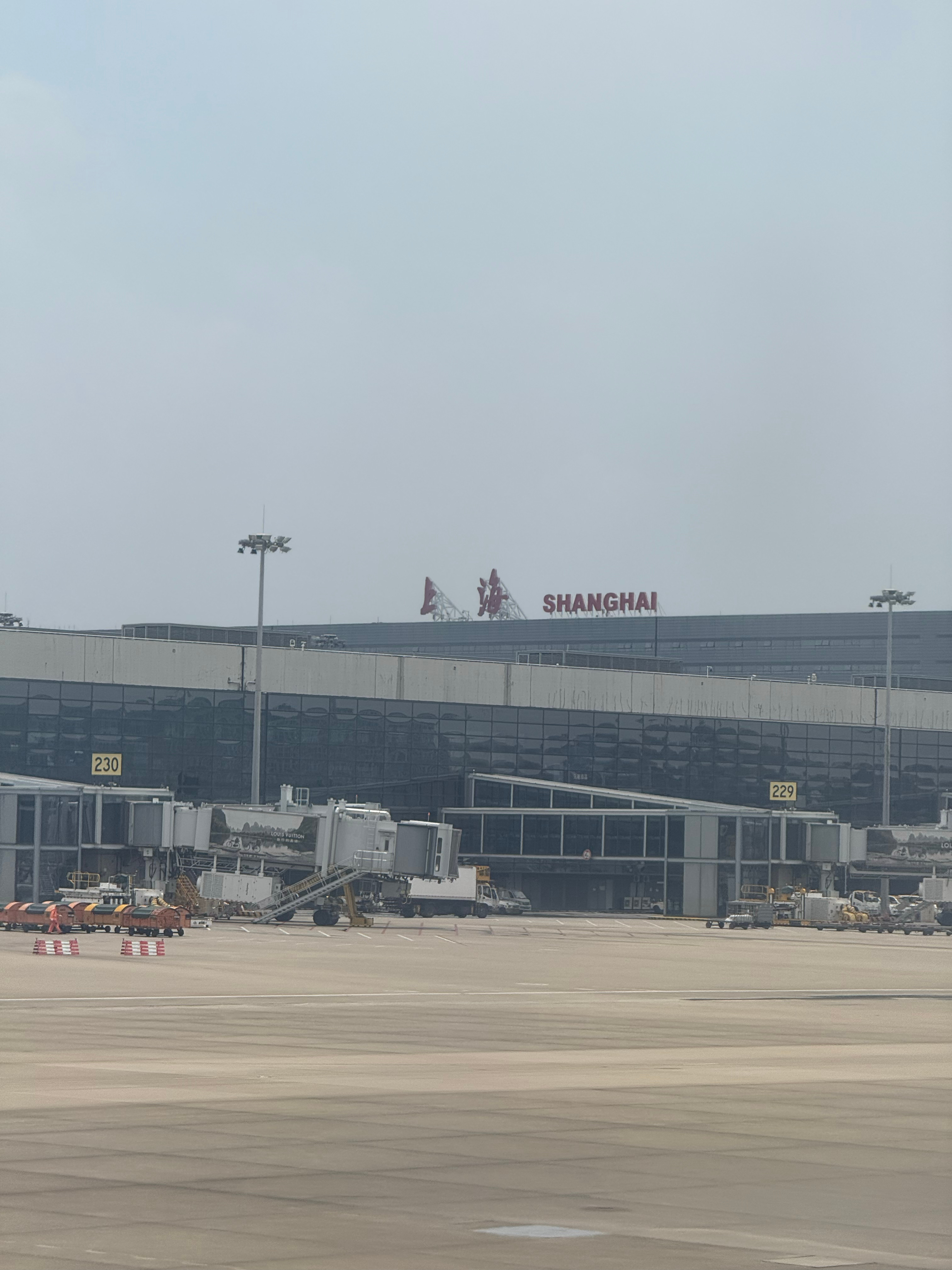 到上海了，阳光明媚，不错不错 上海·上海虹桥国际机场