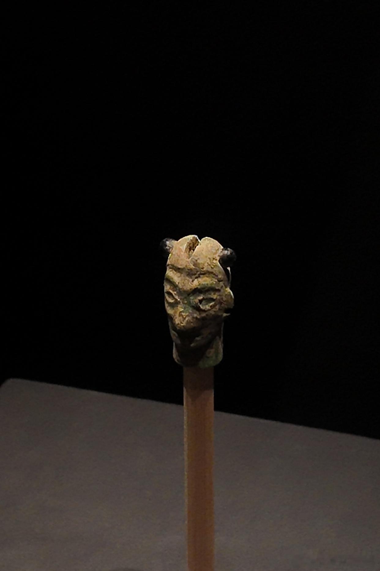 我的2026 【双星耀世——三星堆-金沙遗址古蜀文明展】青铜人头像 晚商至西周 