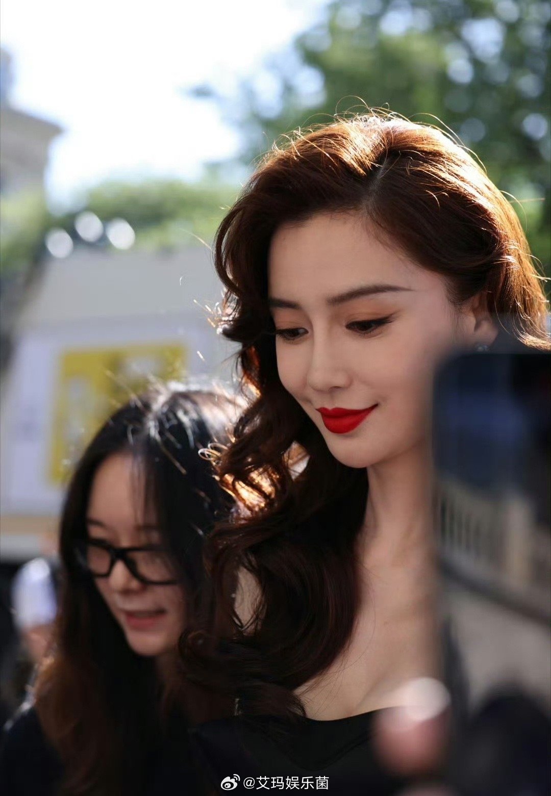 Angelababy杨颖巴黎高定时装周第二场大秀造型，好美好优雅 ​​​
