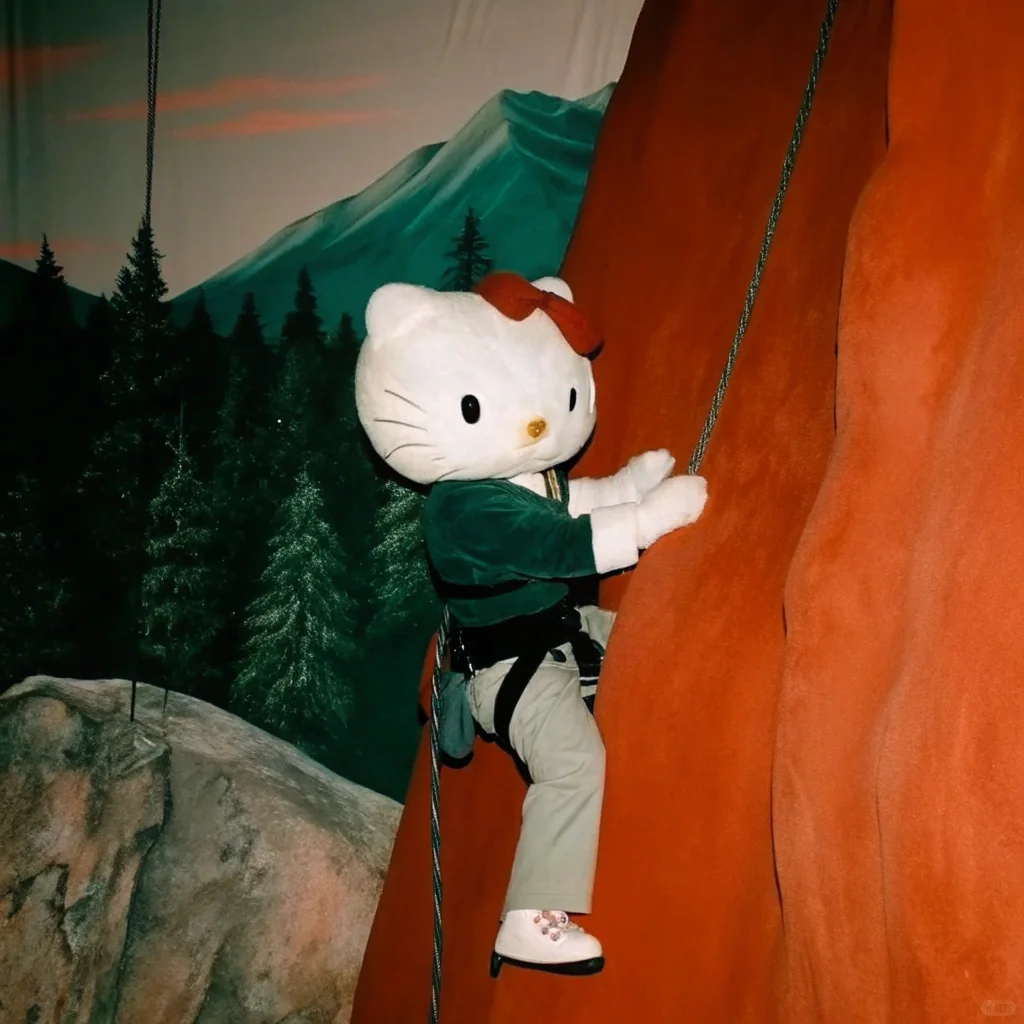 Recraft🧗当户外人掉入梦核世界