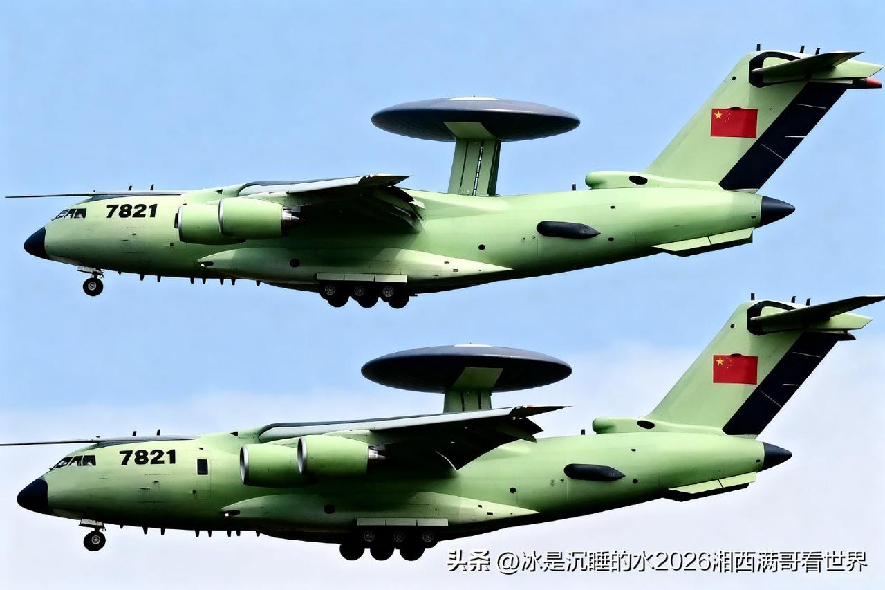 转发分享一组中国空军与日本空自最新的预警机与电子干扰机的精彩靓图。两者都是立足未