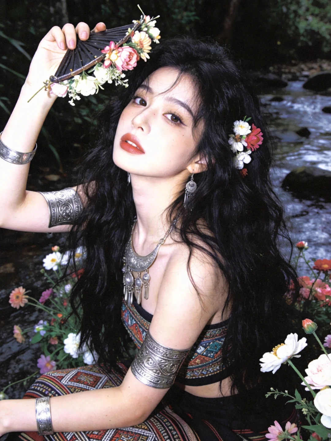 0 成本🌿民族风花神写真